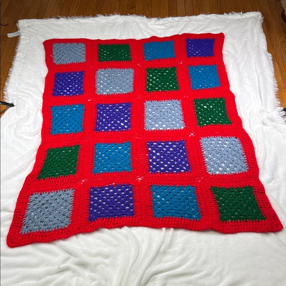 Colorful Crochet Blanket